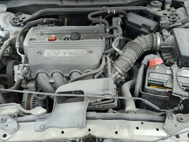 1HGCP25839A037913 - 2009 HONDA ACCORD EXL SILVER photo 7