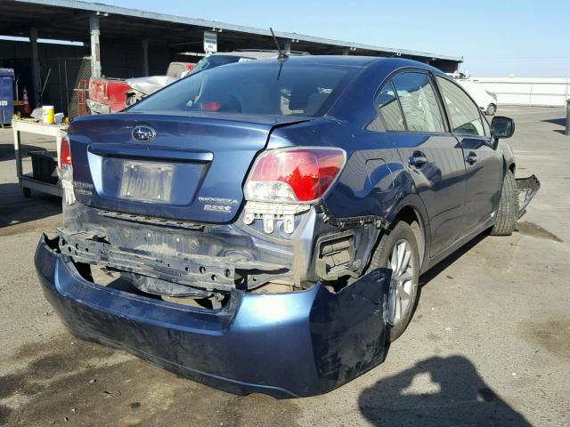 JF1GJAC6XDH014406 - 2013 SUBARU IMPREZA PR BLUE photo 4