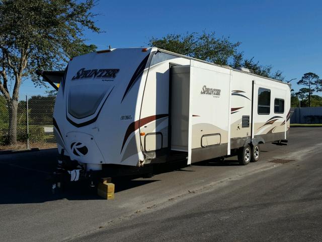 4YDT29924E1533256 - 2014 KEYSTONE SPRINTER TWO TONE photo 2