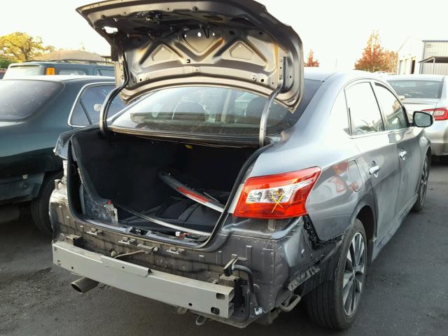 3N1AB7AP2GY316084 - 2016 NISSAN SENTRA S GRAY photo 4