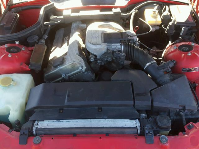 4USCH7325VLB78422 - 1997 BMW Z3 1.9 RED photo 7