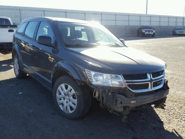 3C4PDCAB2ET301335 - 2014 DODGE JOURNEY SE CHARCOAL photo 1