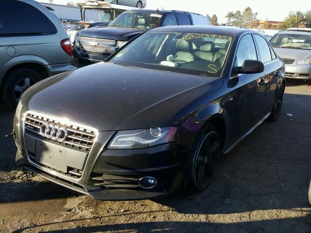 WAUFFAFL3CA021016 - 2012 AUDI A4 PREMIUM BLACK photo 2