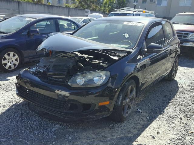 WVWBA7AJ6AW216942 - 2010 VOLKSWAGEN GOLF 黑色 照片 2