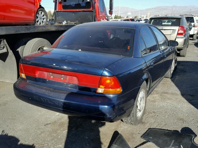 1G8ZK5276XZ224446 - 1999 SATURN SL2 BLUE photo 4