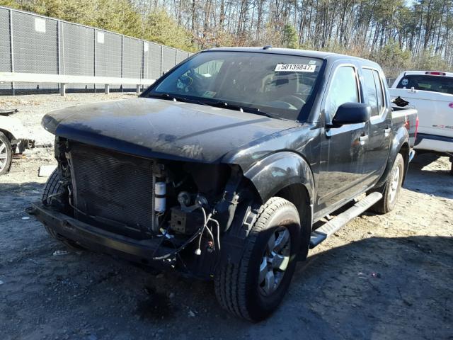 1N6AD0EV3DN729094 - 2013 NISSAN FRONTIER S BLACK photo 2