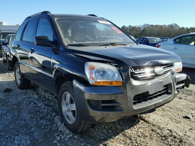 KNDJF724677430919 - 2007 KIA SPORTAGE L BLACK photo 1