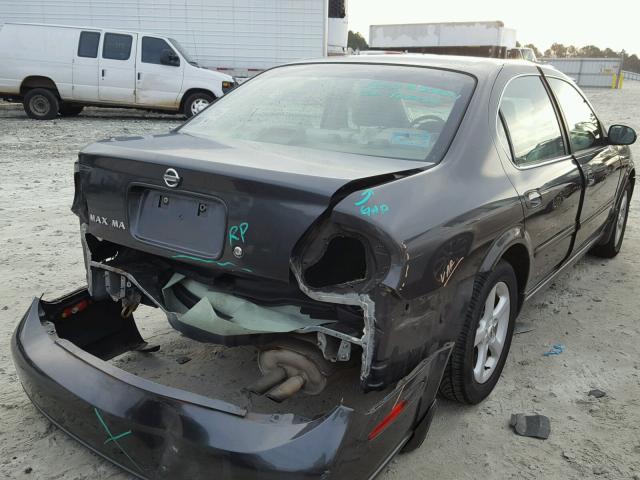 JN1DA31D32T421944 - 2002 NISSAN MAXIMA GLE GRAY photo 4