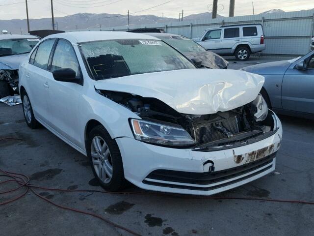 3VW1K7AJ8FM246943 - 2015 VOLKSWAGEN JETTA BASE 白色 照片 1