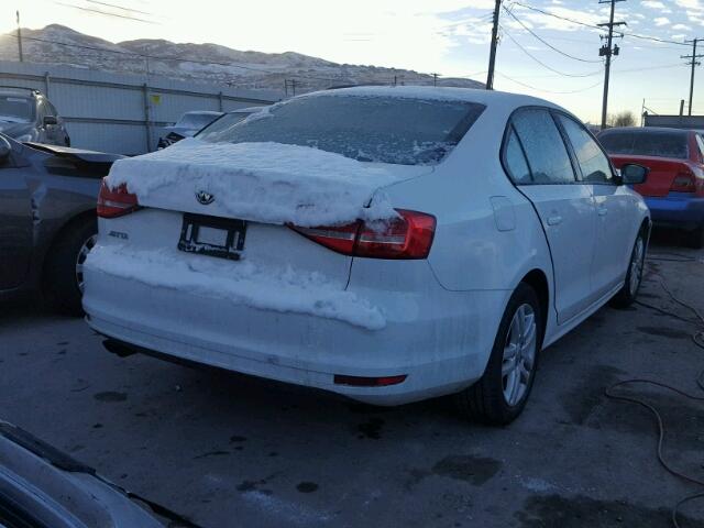 3VW1K7AJ8FM246943 - 2015 VOLKSWAGEN JETTA BASE 白色 照片 4