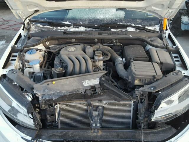 3VW1K7AJ8FM246943 - 2015 VOLKSWAGEN JETTA BASE 白色 照片 7