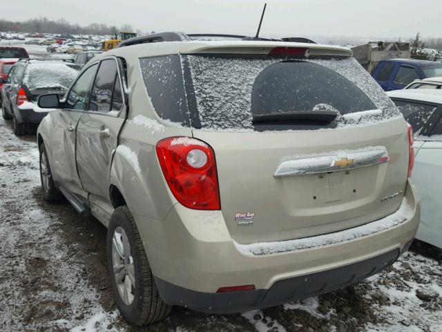 2GNFLFEK5F6263641 - 2015 CHEVROLET EQUINOX LT BEIGE photo 3