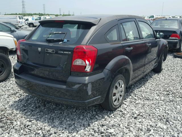 1B3HB28A39D199977 - 2009 DODGE CALIBER SE BLACK photo 4