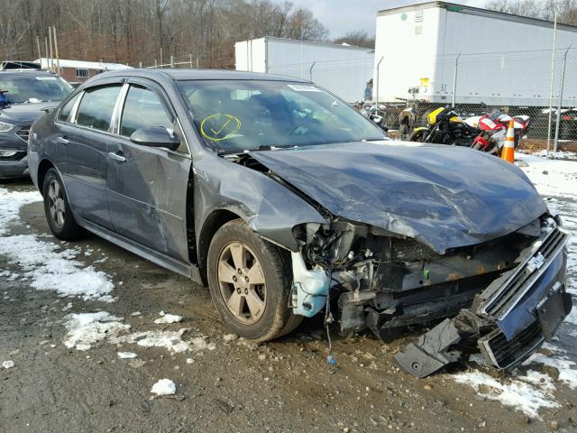 2G1WB5ENXA1237891 - 2010 CHEVROLET IMPALA LT GRAY photo 1