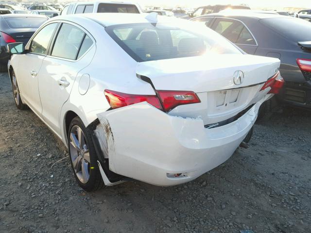 19VDE1F54EE004989 - 2014 ACURA ILX 20 PRE WHITE photo 3