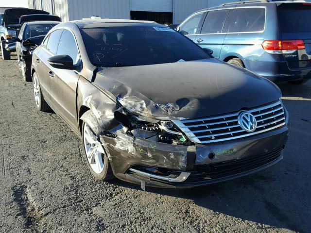 WVWRP7AN8DE504245 - 2013 VOLKSWAGEN CC LUXURY BROWN photo 1