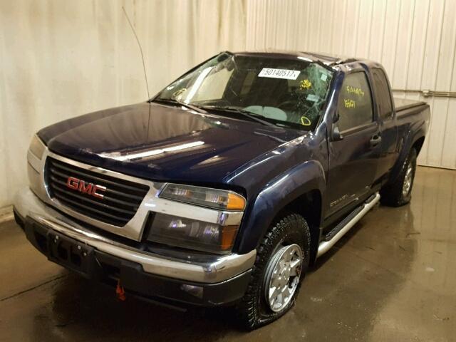 1GTDT196448191936 - 2004 GMC CANYON BLUE photo 2