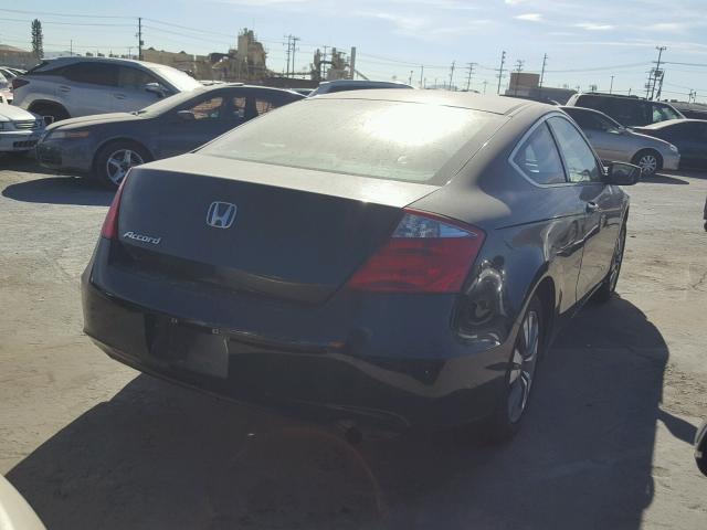 1HGCS12759A002004 - 2009 HONDA ACCORD EX BLACK photo 4