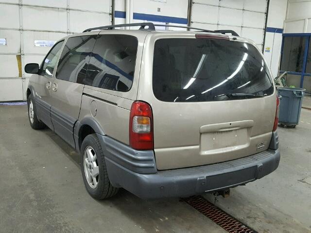 1GMDV13E92D253048 - 2002 PONTIAC MONTANA LU GRAY photo 3