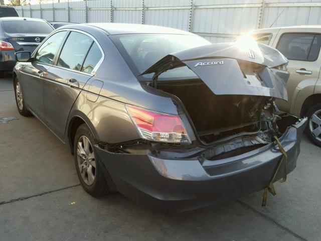 JHMCP26409C009709 - 2009 HONDA ACCORD LXP GRAY photo 3