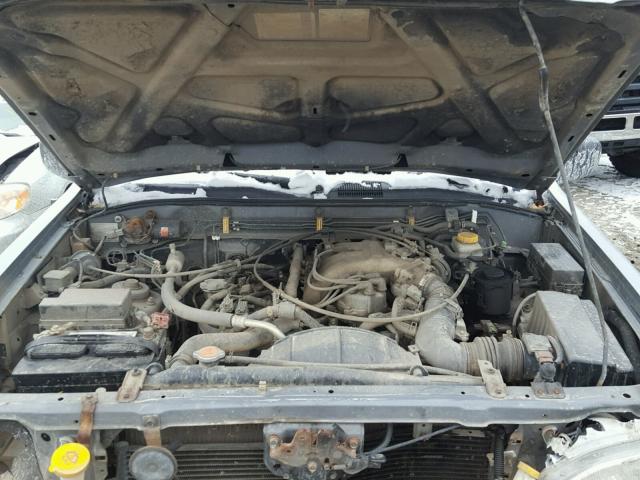 JN8AR07Y6YW444082 - 2000 NISSAN PATHFINDER GRAY photo 7