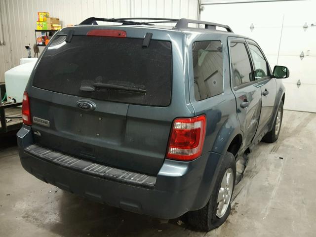 1FMCU9C70CKC10777 - 2012 FORD ESCAPE XLS BLUE photo 4