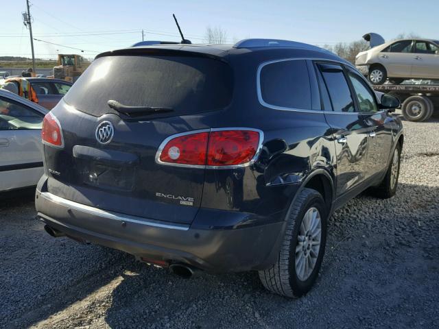 5GAEV23D39J148430 - 2009 BUICK ENCLAVE CX BLUE photo 4