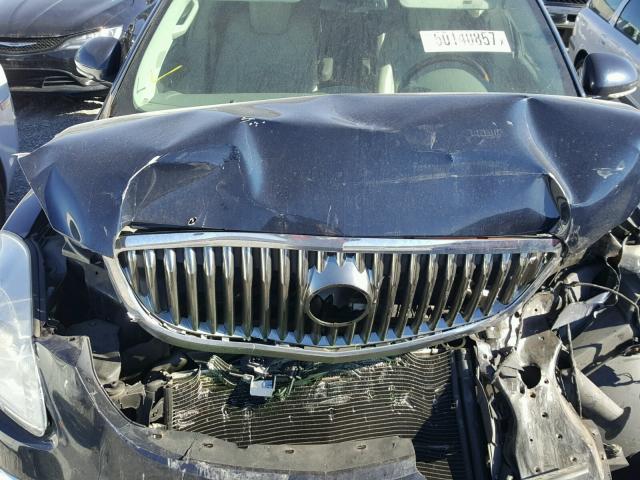 5GAEV23D39J148430 - 2009 BUICK ENCLAVE CX BLUE photo 7