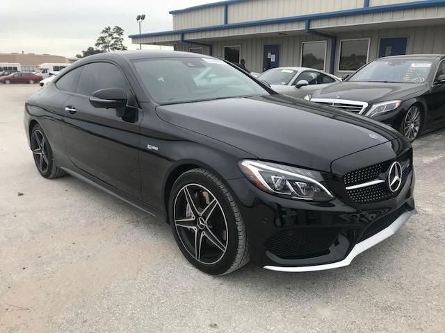 WDDWJ6EB5JF692314 - 2018 MERCEDES-BENZ C 43 4MATI BLACK photo 1