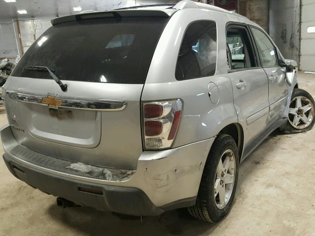 2CNDL63F066043826 - 2006 CHEVROLET EQUINOX LT SILVER photo 4