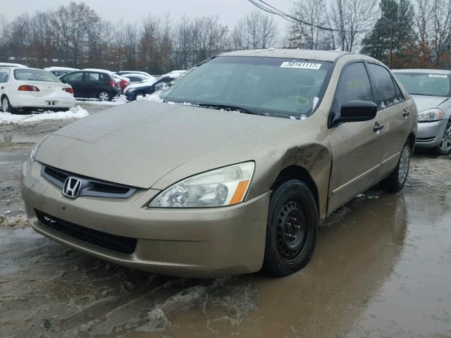 1HGCM56114A116615 - 2004 HONDA ACCORD DX GOLD photo 2