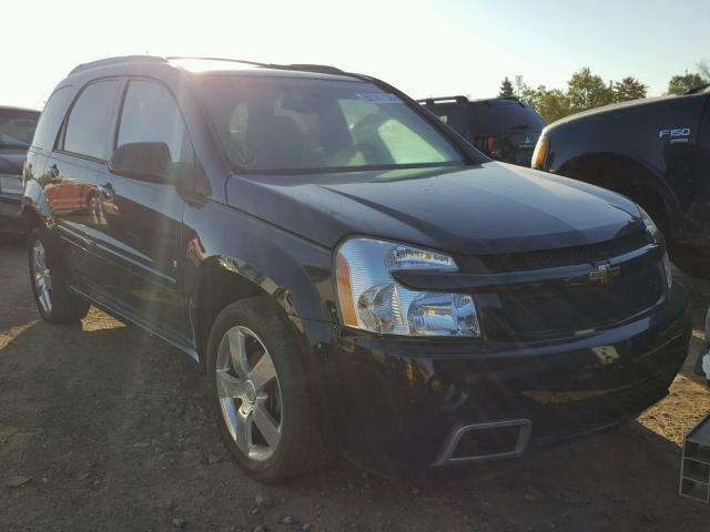 2CNDL737686017426 - 2008 CHEVROLET EQUINOX SP BLACK photo 1