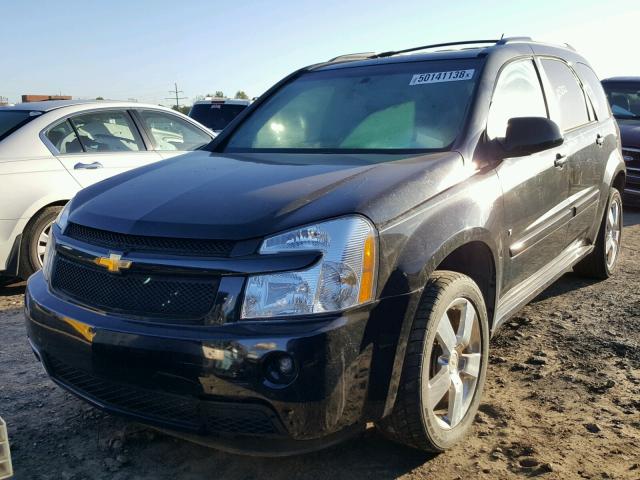 2CNDL737686017426 - 2008 CHEVROLET EQUINOX SP BLACK photo 2