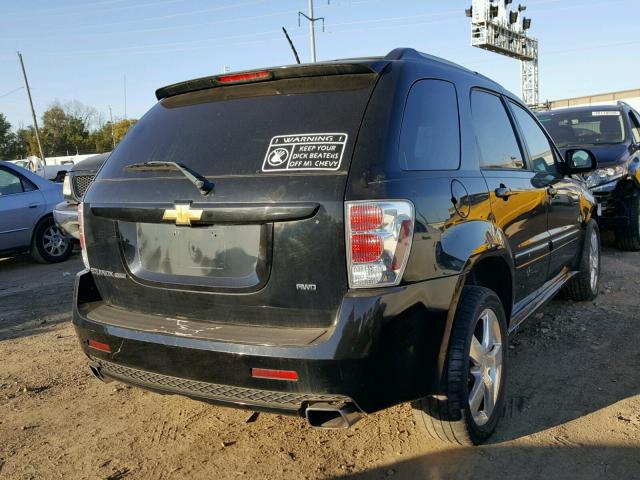 2CNDL737686017426 - 2008 CHEVROLET EQUINOX SP BLACK photo 4