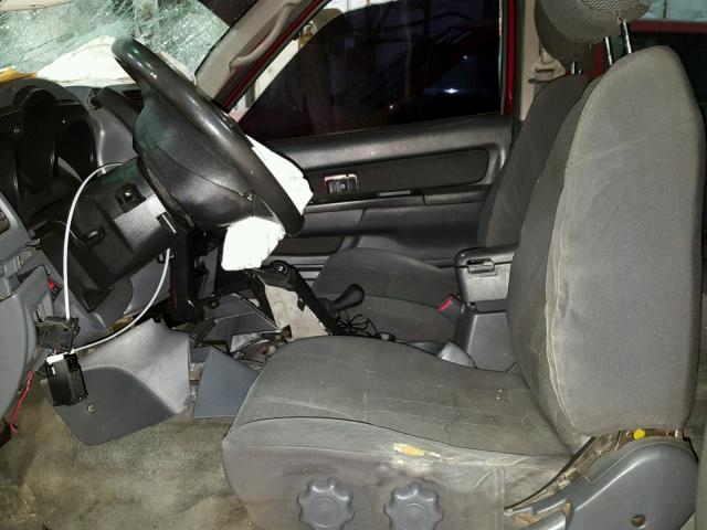 1N6MD27Y13C461642 - 2003 NISSAN FRONTIER C MAROON photo 5