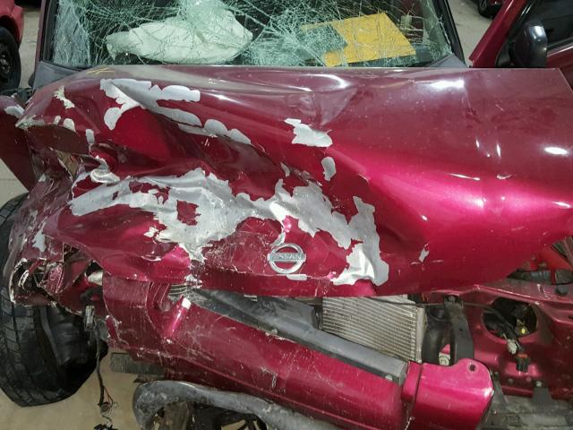 1N6MD27Y13C461642 - 2003 NISSAN FRONTIER C MAROON photo 7