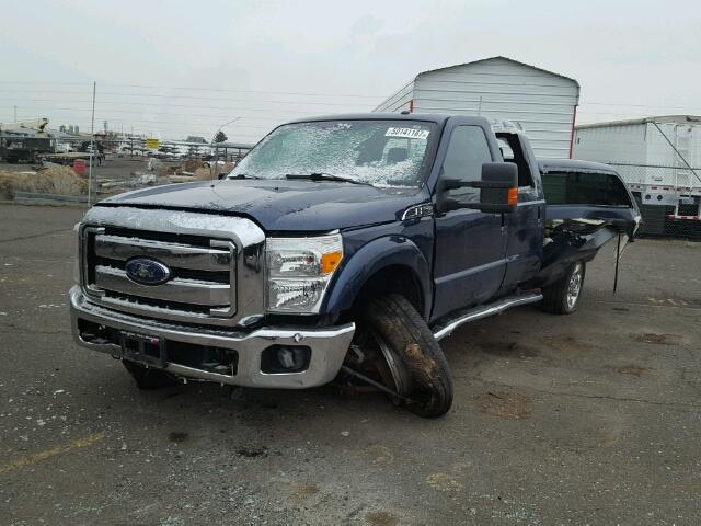 1FT7W2BT6FED55895 - 2015 FORD F250 SUPER BLUE photo 2