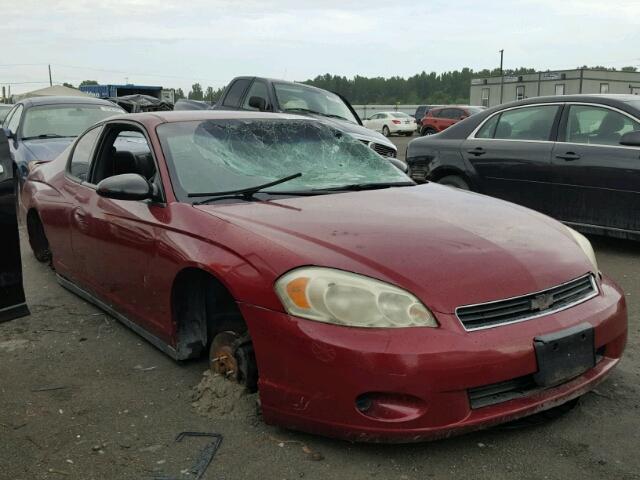 2G1WJ15K569183233 - 2006 CHEVROLET MONTE CARL 勃艮第红 照片 1
