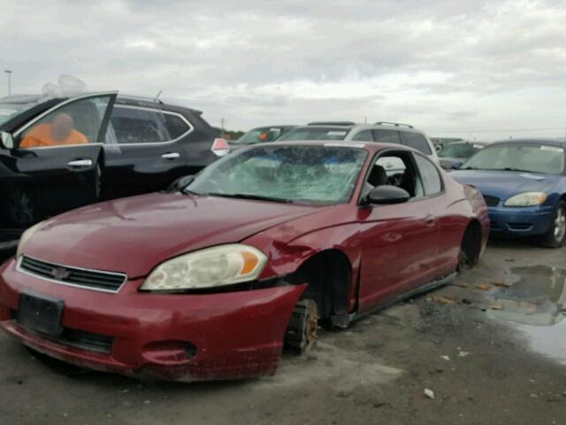 2G1WJ15K569183233 - 2006 CHEVROLET MONTE CARL 勃艮第红 照片 2