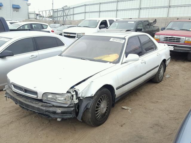 JH4KA7658NC019143 - 1992 ACURA LEGEND L WHITE photo 2