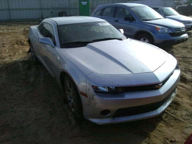 2G1FD1E35F9152788 - 2015 CHEVROLET CAMARO LT SILVER photo 1