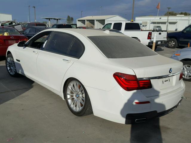 WBAYE8C51ED134880 - 2014 BMW 750 LI WHITE photo 3