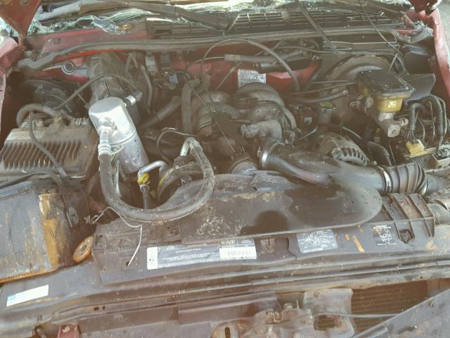 1GKDT13W0SK536490 - 1995 GMC JIMMY RED photo 7