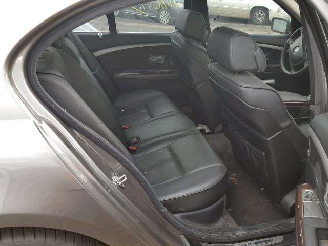 WBAHL83527DT10098 - 2007 BMW ALPINA B7 GRAY photo 6