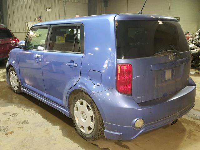JTLZE4FEXA1111447 - 2010 TOYOTA SCION XB Bənövşəyi foto 3