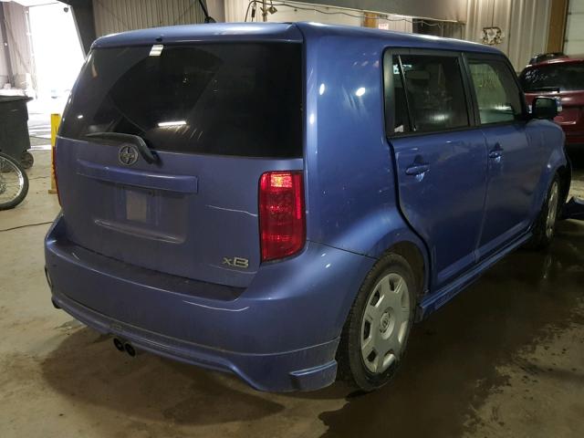 JTLZE4FEXA1111447 - 2010 TOYOTA SCION XB Bənövşəyi foto 4