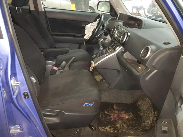 JTLZE4FEXA1111447 - 2010 TOYOTA SCION XB Bənövşəyi foto 5