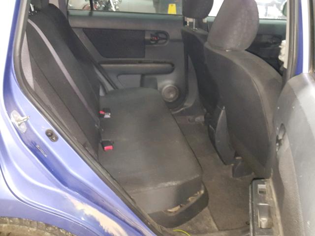 JTLZE4FEXA1111447 - 2010 TOYOTA SCION XB Bənövşəyi foto 6