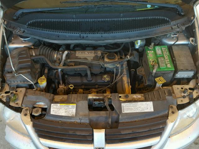 2D4GP44L25R298816 - 2005 DODGE GRAND CARA SILVER photo 7