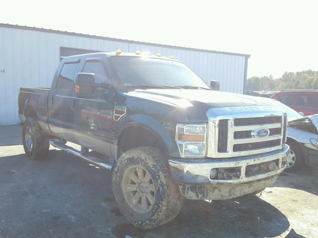 1FTSW21R28EC36650 - 2008 FORD F250 SUPER GREEN photo 1